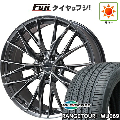 【新品】40系アルファード/ヴェルファイア用 夏タイヤ ホイール4本セット 245/45R20 ミレバー レンジツアープラスMU069（限定） WORK ワーク シュヴァート ブルネン LX 8.5J 20インチ(送料無料)｜フジ スペシャルセレクション