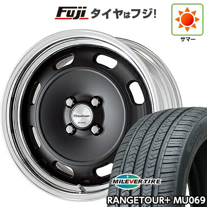 【新品国産車用5穴114.3】 夏タイヤ ホイール4本セット 225/55R18 ミレバー レンジツアープラスMU069（限定） WORK ワーク シーカー DT 7.5J 18インチ(送料無料)