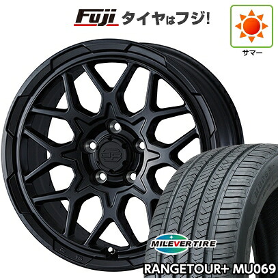 【新品国産車用5穴114.3】 夏タイヤ ホイール4本セット 225/65R17 ミレバー レンジツアープラスMU069（限定） WEDS ウェッズアドベンチャー スタットベルク2 7J 17インチ(送料無料) 65,945円
