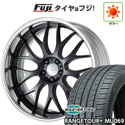 【新品】40系アルファード/ヴェルファイア用 夏タイヤ ホイール4本セット 245/45R20 ミレバー レンジツアープラスMU069（限定） WORK ワーク グノーシスRX RXM 8.5J 20インチ(送料無料)