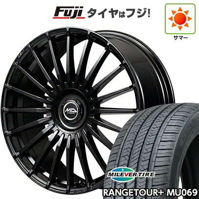【新品国産車用5穴114.3】 夏タイヤ ホイール4本セット 245/35R21 ミレバー レンジツアープラスMU069(限定) MID WHEELS MID EXCLUSIVE 020F 8.5J 21インチ(送料無料)|フジ スペシャルセレクション