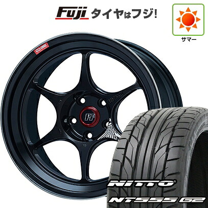 【パンク保証付き】【新品国産車用5穴100】 夏タイヤ ホイール4本セット 245/45R19 ニットー NT555 G2 ENKEI エンケイ PerformanceLine PF06 8J 19インチ(送料無料)