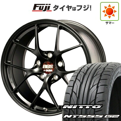 【パンク保証付き】【新品国産車用5穴114.3】 夏タイヤ ホイール4本セット 245/40R21 ニットー NT555 G2 BBS JAPAN RI-D 9J 21インチ(送料無料)|フジ スペシャルセレクション