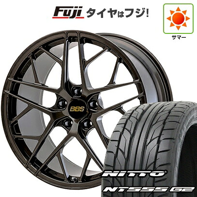 【パンク保証付き】【新品国産車用5穴114.3】 夏タイヤ ホイール4本セット 245/40R21 ニットー NT555 G2 BBS JAPAN FL 8.5J 21インチ(送料無料)｜フジ スペシャルセレクション