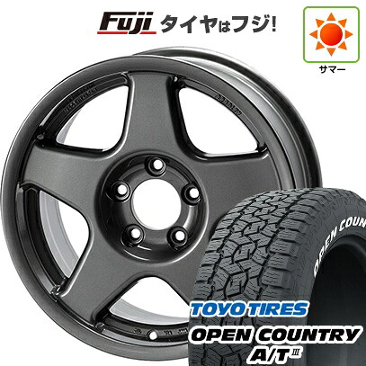 【新品国産車用5穴114.3】 夏タイヤ ホイール4本セット 225/65R17 トーヨー オープンカントリー A/T III RWL/RBL フォーバイフォーエンジニア ブラッドレー V 7J 17インチ(送料無料)｜フジ スペシャルセレクション
