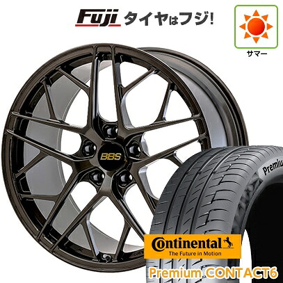 【新品国産車用5穴114.3】 夏タイヤ ホイール4本セット 245/40R21 コンチネンタル コンチ プレミアムコンタクト6(限定) BBS JAPAN FL 8.5J 21インチ(送料無料)｜フジ スペシャルセレクション