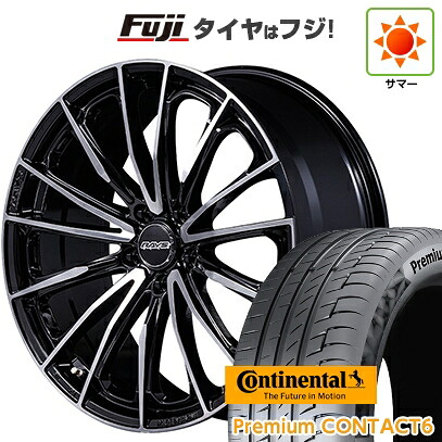 【新品】40系アルファード/ヴェルファイア用 夏タイヤ ホイール4本セット 245/40R21 コンチネンタル コンチ プレミアムコンタクト6(限定) RAYS レイズ ベルサス ヴォウジェ SE SPEC-M 8.5J 21インチ(送料無料)