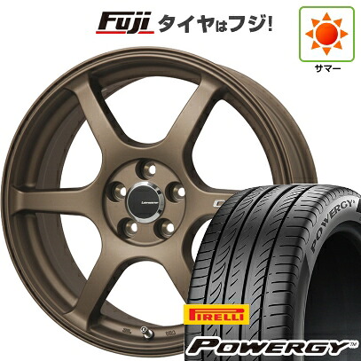 【新品】ライズ/ロッキー（ハイブリッド） 夏タイヤ ホイール4本セット 195/60R17 ピレリ パワジー レアマイスター CS-V6(ブロンズ) 7J 17インチ(送料無料)