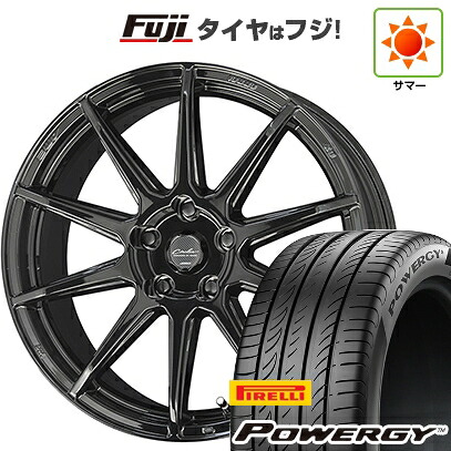 【新品】ライズ/ロッキー（ハイブリッド） 夏タイヤ ホイール4本セット 195/60R17 ピレリ パワジー 共豊 サーキュラー C10R 7J 17インチ(送料無料)
