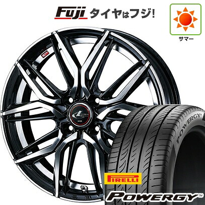 【新品国産車用5穴114.3】 夏タイヤ ホイール4本セット 205/50R17 ピレリ パワジー WEDS ウェッズ レオニス LM 6.5J 17インチ(送料無料)｜フジ スペシャルセレクション