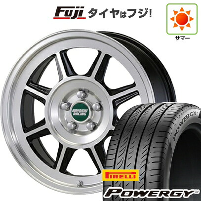 【新品国産車用5穴114.3】 夏タイヤ ホイール4本セット 205/55R17 ピレリ パワジー ハヤシレーシング ハヤシストリート タイプSTL 7J 17インチ(送料無料)｜フジ スペシャルセレクション