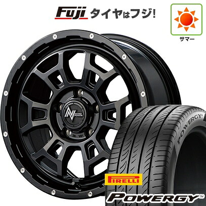 【新品】フリード クロスター 夏タイヤ ホイール4本セット 205/45R17 ピレリ パワジー MID WHEELS NITRO POWER H6 スラッグ 7J 17インチ(送料無料)