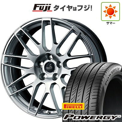 【新品国産車用5穴114.3】 夏タイヤ ホイール4本セット 245/35R19 ピレリ パワジー WEDS ウェッズ デルモア LC.S レクサス・トヨタ車専用 8J 19インチ(送料無料)