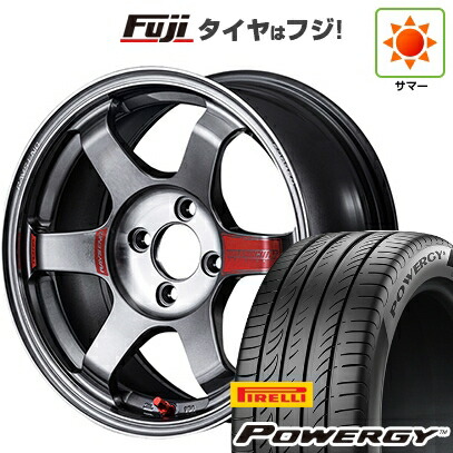 【新品国産車用5穴114.3】 夏タイヤ ホイール4本セット 225/60R17 ピレリ パワジー RAYS レイズ ボルクレーシング TE37 サーガ SL 7.5J 17インチ(送料無料)