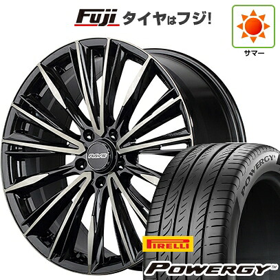 【新品国産車用5穴114.3】 夏タイヤ ホイール4本セット 235/60R18 ピレリ パワジー RAYS レイズ ベルサス クラフトコレクション ヴォウジェ LIMITED (6EZ) 7J 18インチ(送料無料)