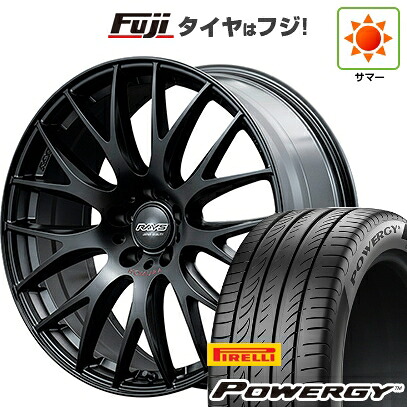 【新品国産車用5穴114.3】 夏タイヤ ホイール4本セット 225/40R18 ピレリ パワジー RAYS レイズ ホムラ 2X9Plus SPORT EDITION 8J 18インチ(送料無料)