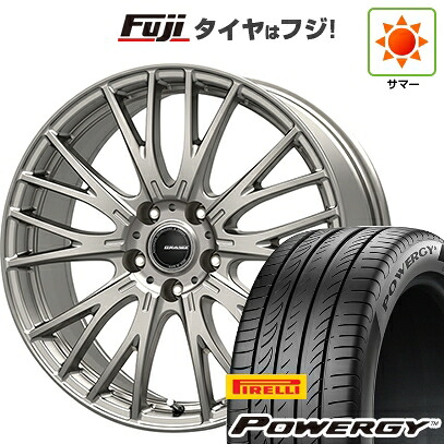 【新品】フリード クロスター 夏タイヤ ホイール4本セット 205/45R17 ピレリ パワジー コーセイ クレイシズ SE48 7J 17インチ(送料無料)