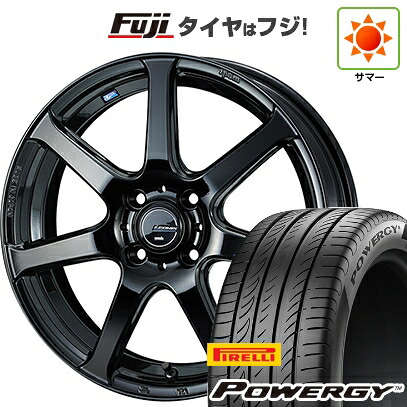 【新品国産車用5穴114.3】 夏タイヤ ホイール4本セット 205/50R17 ピレリ パワジー WEDS ウェッズ レオニス NAVIA 07 6.5J 17インチ(送料無料)