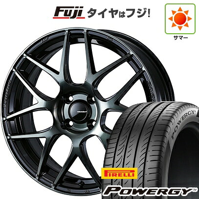 【新品】ライズ/ロッキー（ハイブリッド） 夏タイヤ ホイール4本セット 195/60R17 ピレリ パワジー WEDS ウェッズスポーツ SA-27R 6.5J 17インチ(送料無料)