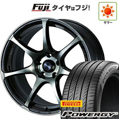 【新品】ライズ/ロッキー(ハイブリッド) 夏タイヤ ホイール4本セット 195/60R17 ピレリ パワジー WEDS ウェッズスポーツ SA-75R 7J 17インチ(送料無料)
