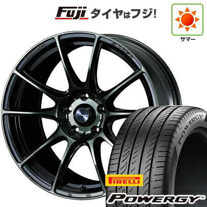 【新品国産車用5穴114.3】 夏タイヤ ホイール4本セット 225/65R17 ピレリ パワジー WEDS ウェッズスポーツ SA-25R 7.5J 17インチ(送料無料)｜フジ スペシャルセレクション 107,800円