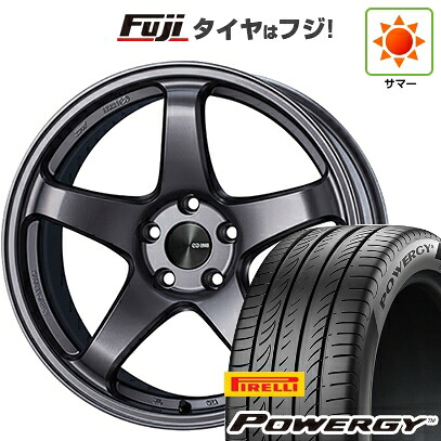 【新品国産車用5穴114.3】 夏タイヤ ホイール4本セット 235/50R18 ピレリ パワジー ENKEI エンケイ PerformanceLine PF05 8.5J 18インチ(送料無料)｜フジ スペシャルセレクション