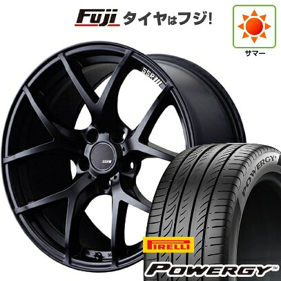 【新品国産車用5穴114.3】 夏タイヤ ホイール4本セット 235/55R19 ピレリ パワジー SSR GT GTV03 8.5J 19インチ(送料無料)|フジ スペシャルセレクション