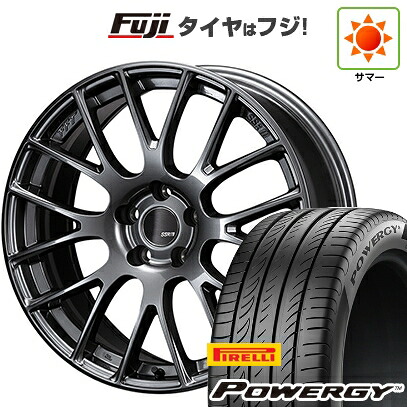 【新品国産車用5穴114.3】 夏タイヤ ホイール4本セット 225/40R18 ピレリ パワジー SSR GT GTV04 8.5J 18インチ(送料無料)|フジ スペシャルセレクション