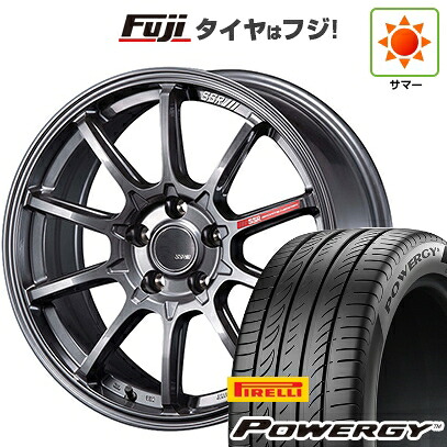 【新品国産車用5穴114.3】 夏タイヤ ホイール4本セット 225/40R18 ピレリ パワジー SSR GT GTV05 8J 18インチ(送料無料)