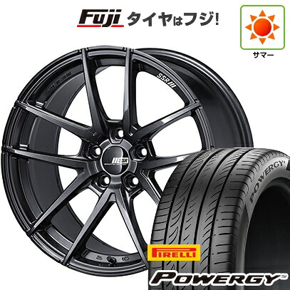 【新品国産車用5穴114.3】 夏タイヤ ホイール4本セット 235/50R18 ピレリ パワジー SSR ライナー タイプ10モノブロック 8.5J 18インチ(送料無料)|フジ スペシャルセレクション