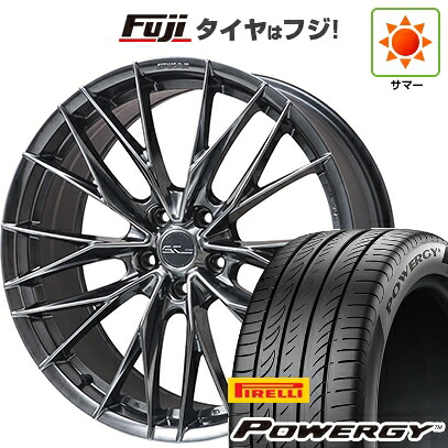 【新品国産車用5穴114.3】 夏タイヤ ホイール4本セット 225/55R18 ピレリ パワジー WORK ワーク シュヴァート ブルネン LX 8J 18インチ(送料無料)