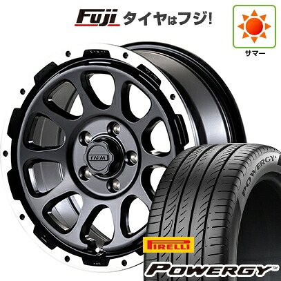 【新品国産車用5穴114.3】 夏タイヤ ホイール4本セット 215/65R16 ピレリ パワジー モーターファーム ファームD10 7J 16インチ(送料無料)