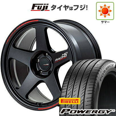 【新品国産車用5穴100】 夏タイヤ ホイール4本セット 205/50R17 ピレリ パワジー MID WHEELS MID RACING TR50 7.5J 17インチ(送料無料)｜フジ スペシャルセレクション 89,760円