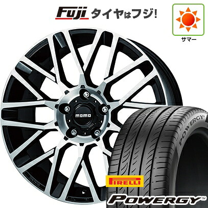 【新品国産車用5穴100】 夏タイヤ ホイール4本セット 225/40R18 ピレリ パワジー モモ リベンジEVO 8J 18インチ(送料無料)