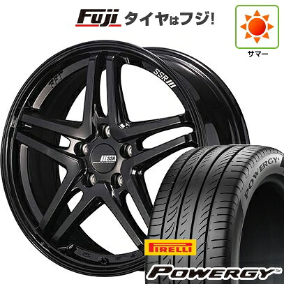 【新品国産車用5穴114.3】 夏タイヤ ホイール4本セット 225/40R18 ピレリ パワジー SSR GT GTV06 8J 18インチ(送料無料)｜フジ スペシャルセレクション