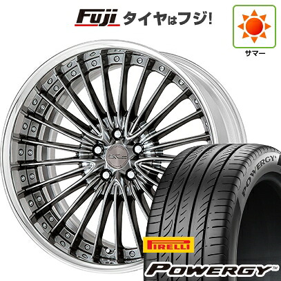 【新品国産車用5穴100】 夏タイヤ ホイール4本セット 245/45R19 ピレリ パワジー WORK ワーク シュヴァート グラソン 8J 19インチ(送料無料)｜フジ スペシャルセレクション