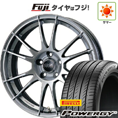 【新品国産車用5穴114.3】 夏タイヤ ホイール4本セット 225/45R18 ピレリ パワジー OZ ウルトラレッジェーラ 8J 18インチ(送料無料)
