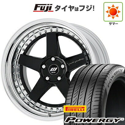 【新品国産車用5穴114.3】 夏タイヤ ホイール4本セット 225/45R19 ピレリ パワジー WORK ワーク ジスタンス W5S S/W 8.5J 19インチ(送料無料)|フジ スペシャルセレクション