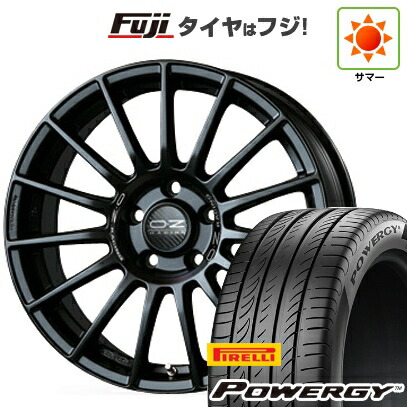 【新品国産車用5穴114.3】 夏タイヤ ホイール4本セット 225/50R18 ピレリ パワジー OZ スーパーツーリズモ LM 8J 18インチ(送料無料)
