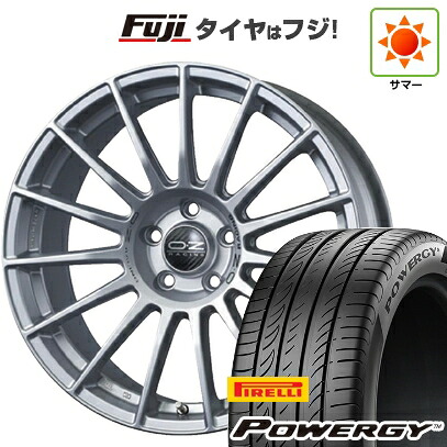 【新品国産車用5穴114.3】 夏タイヤ ホイール4本セット 225/60R17 ピレリ パワジー OZ スーパーツーリズモ LM 7.5J 17インチ(送料無料)