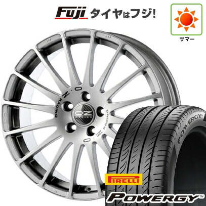 【新品国産車用5穴114.3】 夏タイヤ ホイール4本セット 225/45R18 ピレリ パワジー OZ スーパーツーリズモ GT 8J 18インチ(送料無料)