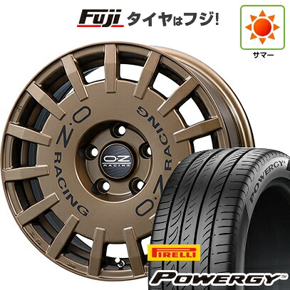 【新品国産車用5穴114.3】 夏タイヤ ホイール4本セット 215/65R16 ピレリ パワジー OZ ラリーレーシング 7J 16インチ(送料無料)|フジ スペシャルセレクション