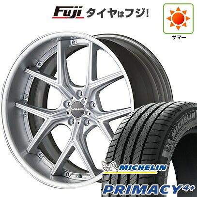 【新品国産車用5穴114.3】 夏タイヤ ホイール4本セット 245/40R21 ミシュラン プライマシー4+ WALD ヴァルド イリマ 2P I12-C 8.5J 21インチ(送料無料)