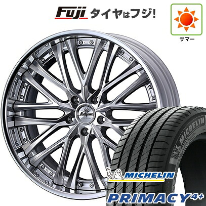 【新品】40系アルファード/ヴェルファイア用 夏タイヤ ホイール4本セット 245/40R21 ミシュラン プライマシー4+ WEDS ウェッズ クレンツェ ベルテーラー 9J 21インチ(送料無料)｜フジ スペシャルセレクション