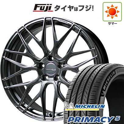 【新品国産車用5穴114.3】 夏タイヤ ホイール4本セット 245/40R21 ミシュラン プライマシー5 ホットスタッフ トラフィックスターフォージド TSF-01 9J 21インチ(送料無料)