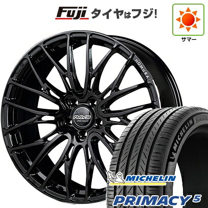 【新品国産車用5穴114.3】 夏タイヤ ホイール4本セット 245/45R20 ミシュラン プライマシー5 RAYS レイズ ホムラ 2X10BD 8.5J 20インチ(送料無料)