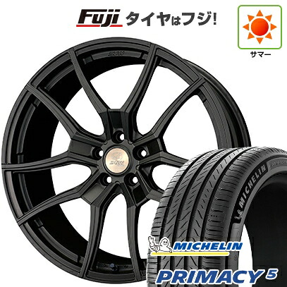 【新品国産車用5穴114.3】 夏タイヤ ホイール4本セット 245/40R21 ミシュラン プライマシー5 クライメイト SUW バージアル 8.5J 21インチ(送料無料)