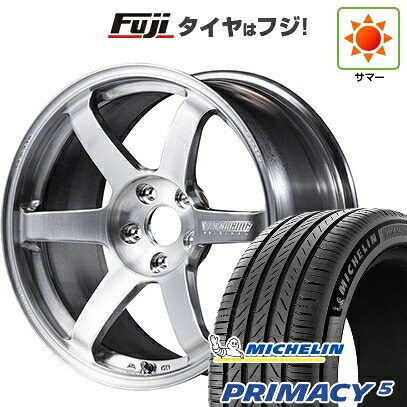 【新品国産車用5穴114.3】 夏タイヤ ホイール4本セット 245/45R20 ミシュラン プライマシー5 RAYS レイズ ボルクレーシング TE37 サーガ S-plus A.S.T. 9J 20インチ(送料無料)