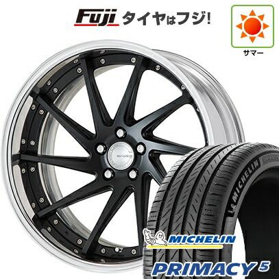 【新品国産車用5穴114.3】 夏タイヤ ホイール4本セット 245/45R20 ミシュラン プライマシー5 WORK ワーク グノーシスCV CVS 8.5J 20インチ(送料無料)
