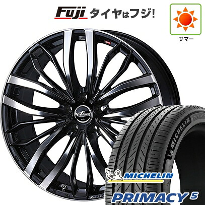 【新品】40系アルファード/ヴェルファイア用 夏タイヤ ホイール4本セット 245/40R21 ミシュラン プライマシー5 WEDS ウェッズ レオニス SC トヨタ・レクサス車専用 8.5J 21インチ(送料無料)